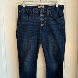 Madewell Button Fly Skinny jeans